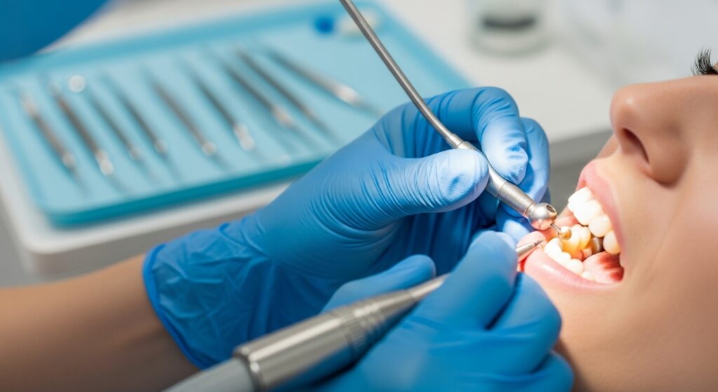 Dental fillings procedure